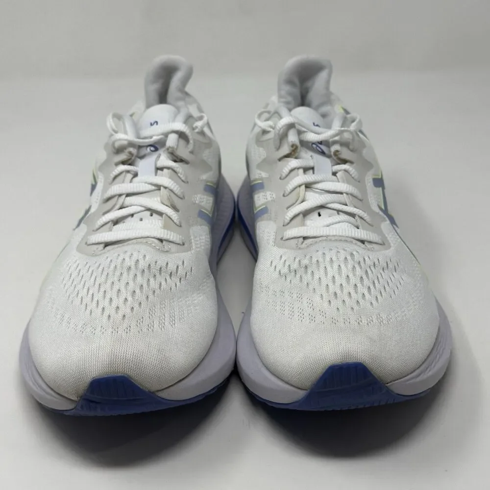 Asics GT-2000 12 Sneakers Womens 11 White Blue Lightweight Running Shoes
